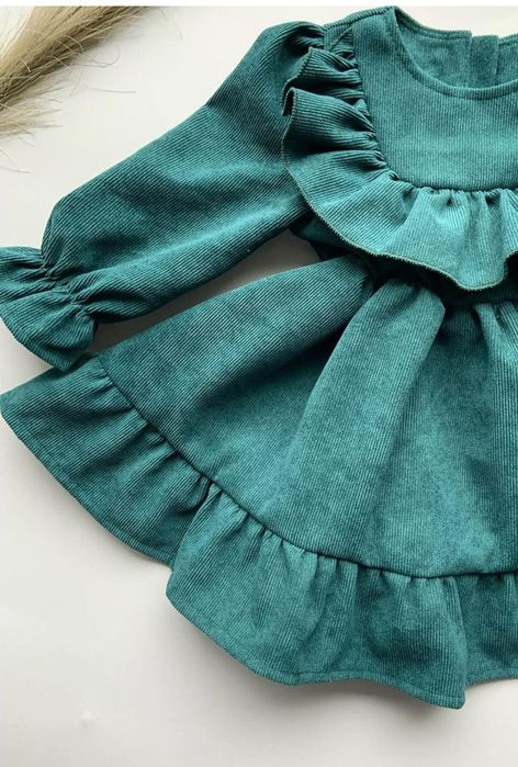 Сукня дитяча 62 розмір святкова новорічна сукня зелена зеленого кольор