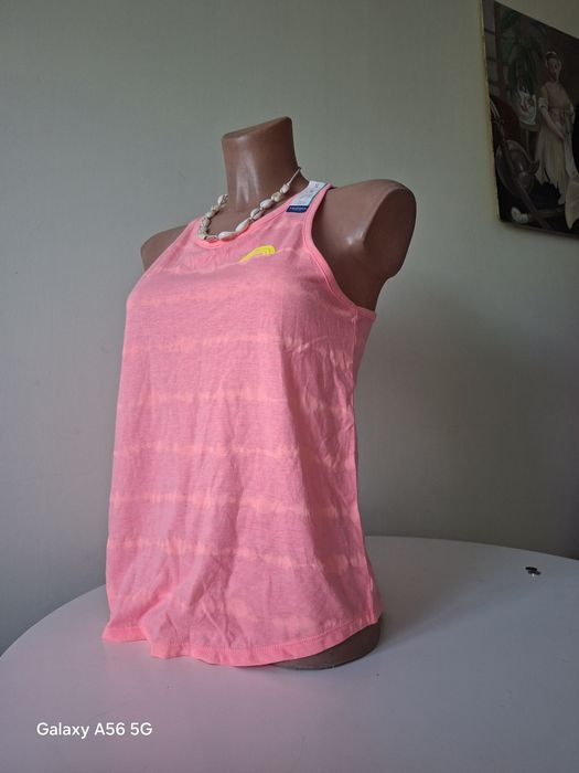 T-shirt r. S/M   różowy Żarówiasty