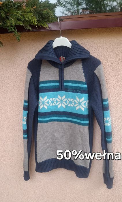 Sweter wełniany rozmiar S Kari Traa