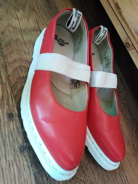 Dr. Martens, Anouk, 42. Unikat, czerwone.
