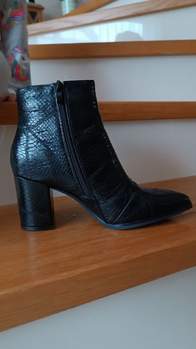 Botki czarne damskie