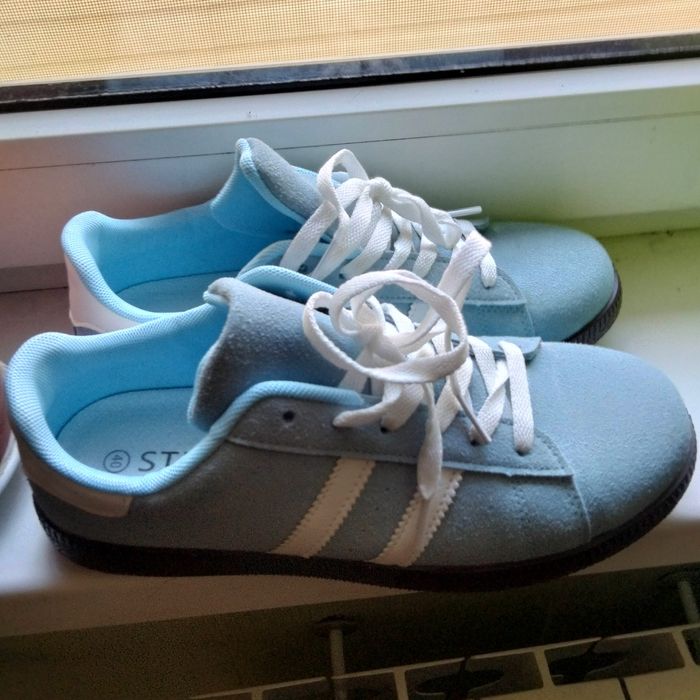 Кеды из натуральной замши