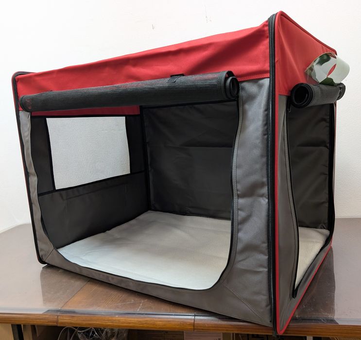 Torba Podróżna First Class Basic XL 96x66x73cm Czerwono-Szara Transporter - NOWA