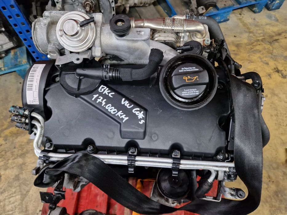 Motor usado BKC VW GOLF V 5 1.9 TDI 105CV SEAT LEON ALTEA SKODA 174.000KM