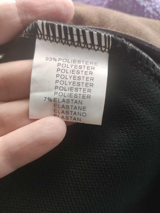 Zamszowe czekoladowe spodenki SM Trendy.ing