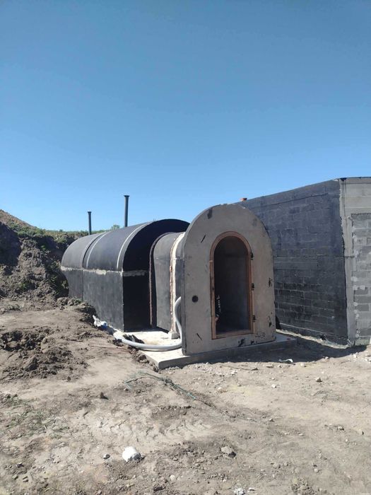 NAJDŁUŻSZA 450cm piwnica betonowa ogrodowa ziemiankaB30W8 tunel schody