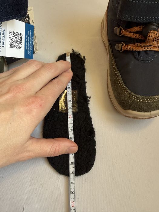 шкіряні зимові черевики 26р. 28р. Primigi на хлопчика, термо ботінки