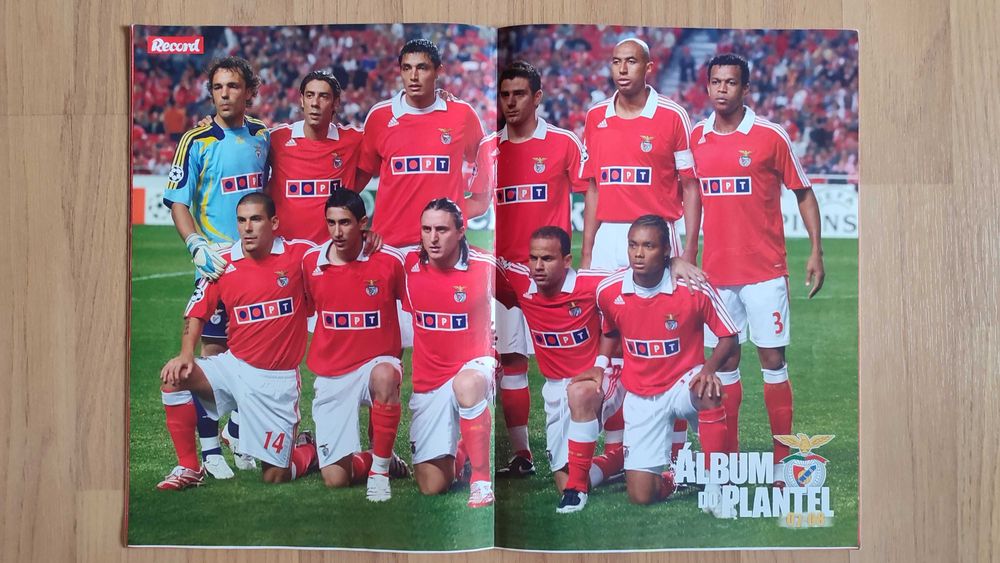 Benfica - Álbum do Plantel 07-08