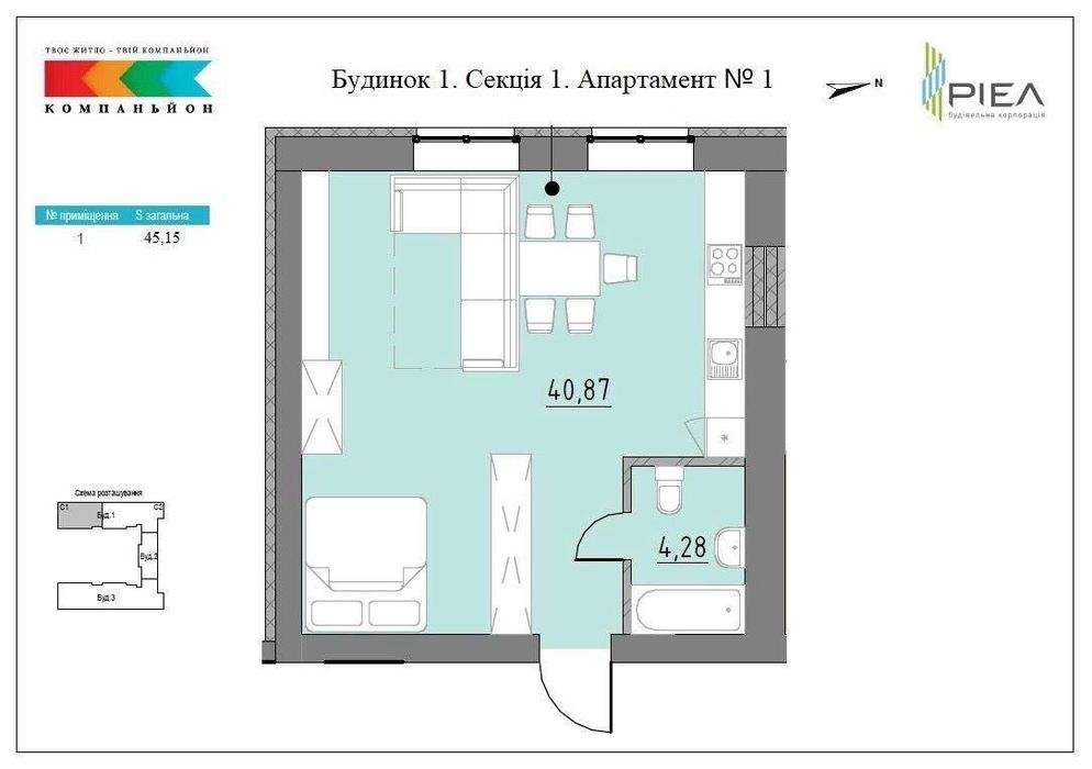 Продаж приміщення вільного призначення ЖК Компаньйон Сокільники