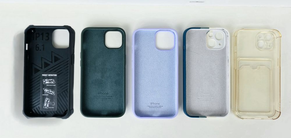 Чохли бампера для iPhone 13 , ціна за 5 шт.. Чехол бампер для айфона 13