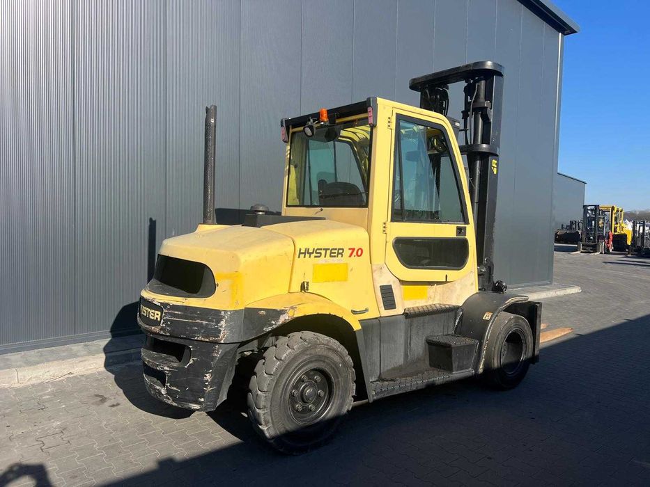 Wózek widłowy HYSTER 7.0 FT, 2007 r, duplex, gotowy do pracy.