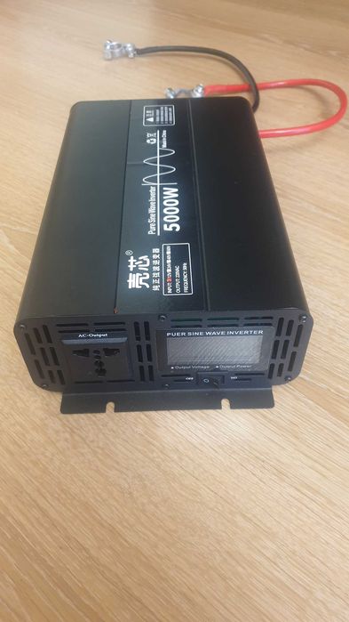Інвертор 12в 220в 5000Вт Чистий сінус