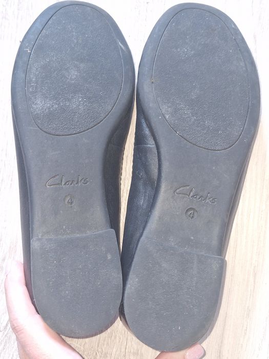 Clarks балетки в стиле Chanel 37р. 23,5 см