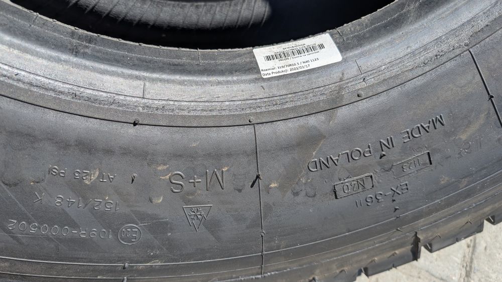 Шини колеса резина 385/65 R22,5 Michelin каркас