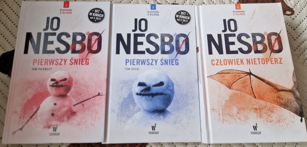 Jo Nesbo zestaw kryminałów Harry Hole