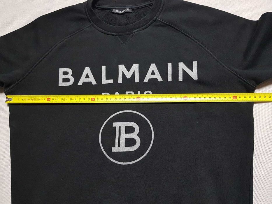 BALMAIN - Bluza Męska roz. S (M) super