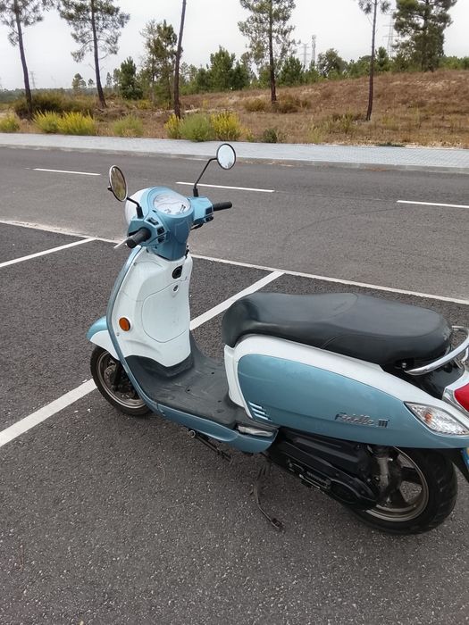 Scooter 50cc a trabalhar bem