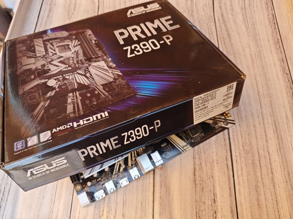 ASUS PRIME Z390 P. Комплект