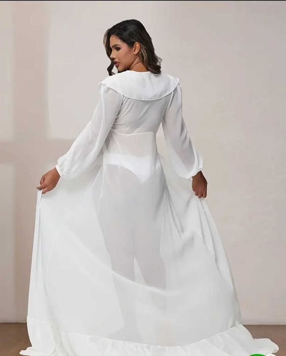 Біла сукня вагітності