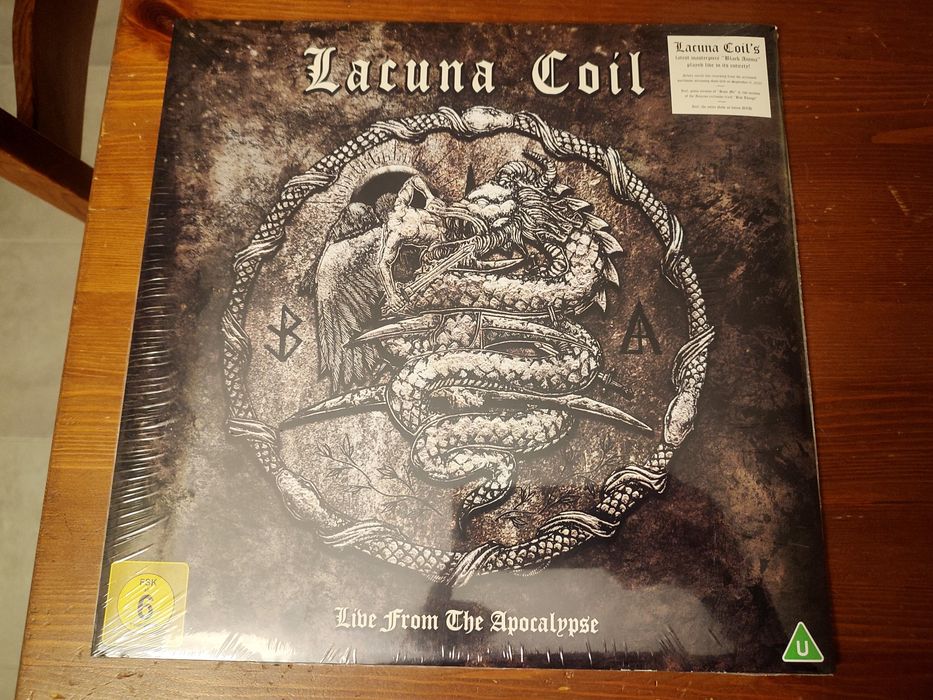 Vinil Álbuns Iron Maiden Dream Theater Eloy Lacuna Coil Akrvist Novos!