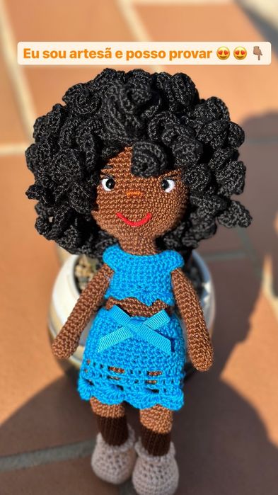 Bonecas em croché