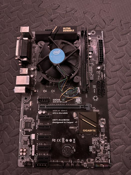 Motherboard + cpu