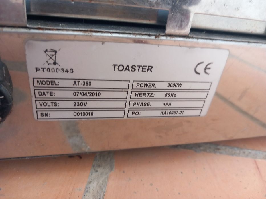 Tostadeira industrial