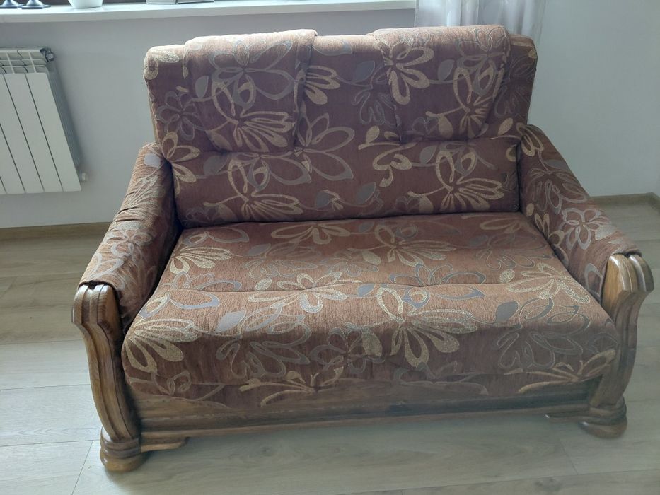 Dębowy komplet wypoczynkowy