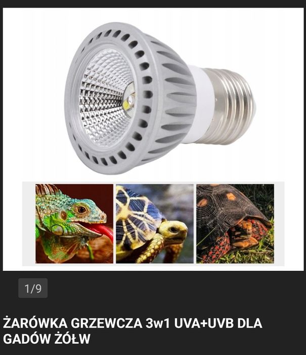 Żarówka grzewcza plus oprawka ceramiczna Nowe