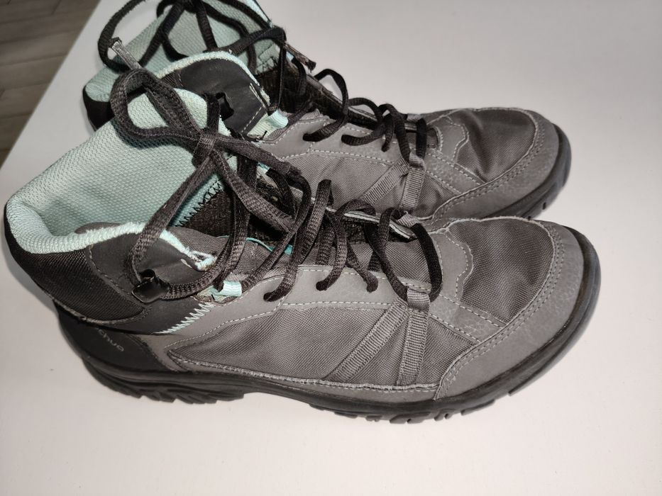 Buty trekkingowe jesienne lekka zima Decathlon 42