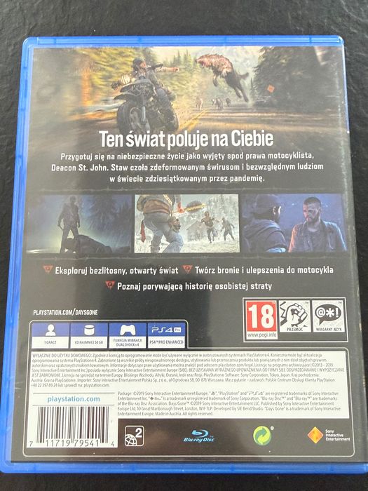 Days Gone PS4 PL