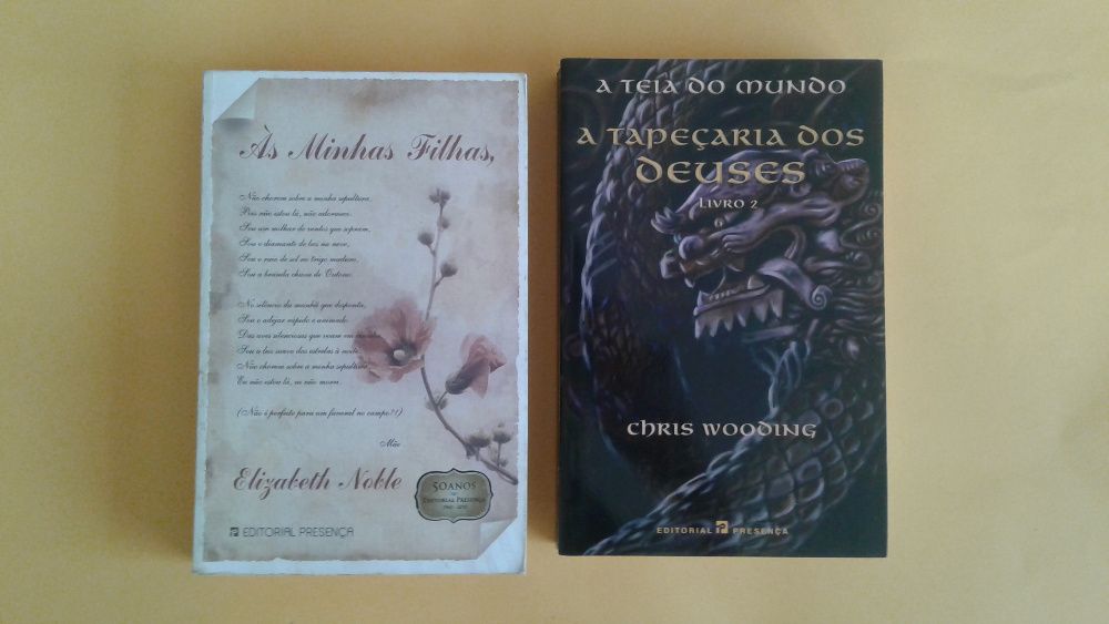 Livros: Terra da Liberdade, a rosa de Iorque, O fogo do Céu e outros