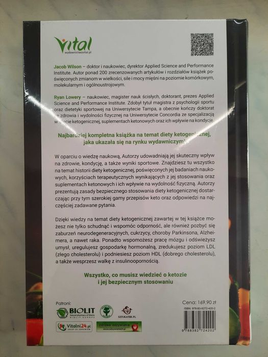 Książka Ketogeniczna Biblia