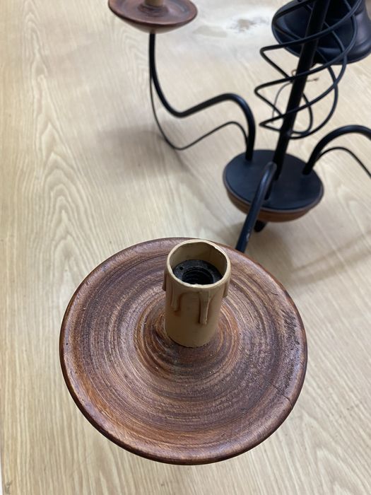 3 Candeeiros Artesanais Feitos à Mão