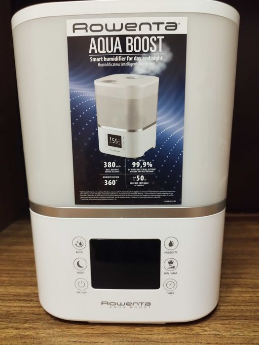 Зволожувач повітря rowenta aqua boost