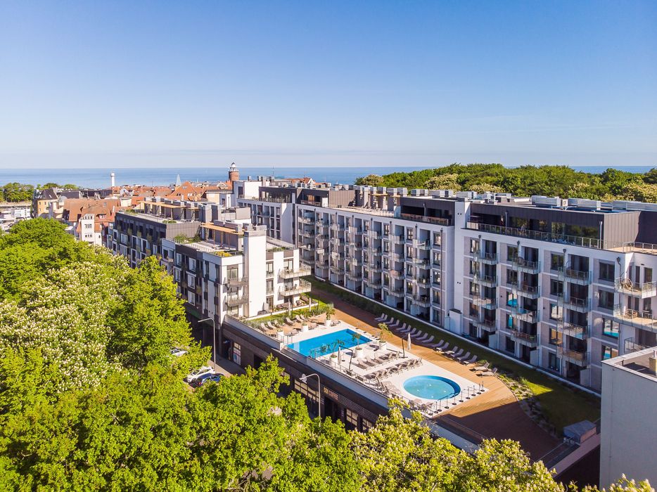 Apartamenty Nadmorskie Tarasy - basen, sauna, parking w cenie