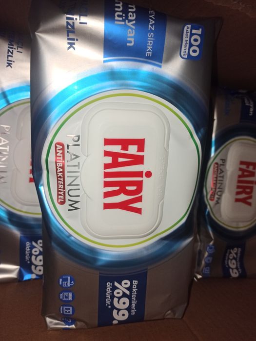 Chusteczki nawilżające czyszczące FAIRY