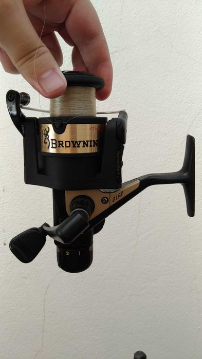 Carreto de pesca Browning com bobine extra