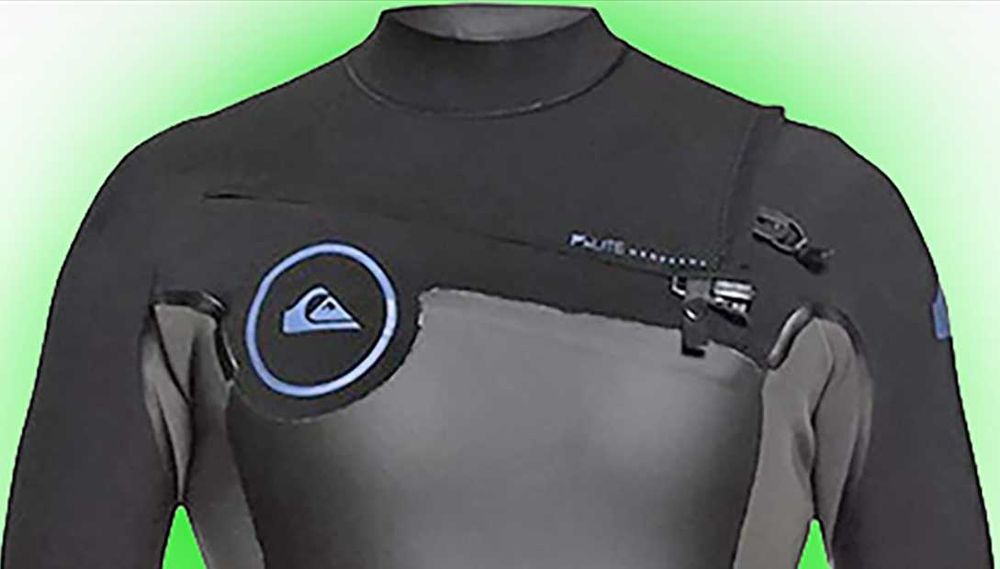 Fato de Surf QuickSilver Syncro Plus, 4/3 Chest Zip Wetsuit, Como Novo
