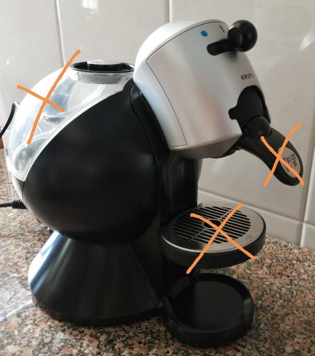 Máquina Café KRUPS (venda componentes)