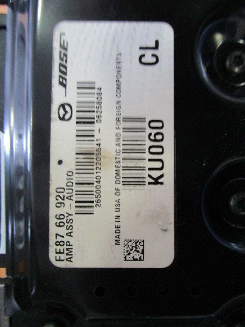 Amplificador de colunas MAZDA RX-8 (SE, FE)