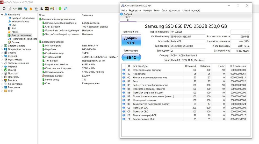Dell Latitude E5570 FHD i7-6820HQ/8GB/250GB/AMD Radeon R7 M370 2GB