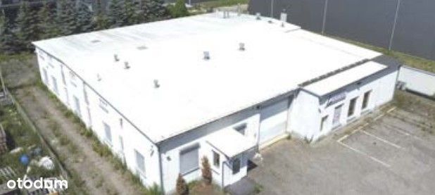 Budynek biurowo – magazynowy z częścią handlową i placem utwardzonym