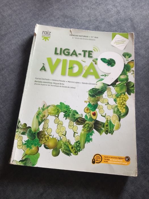 Liga-te à Vida 9 - Livro e Caderno Actividades Ciências Naturais 9° Ano