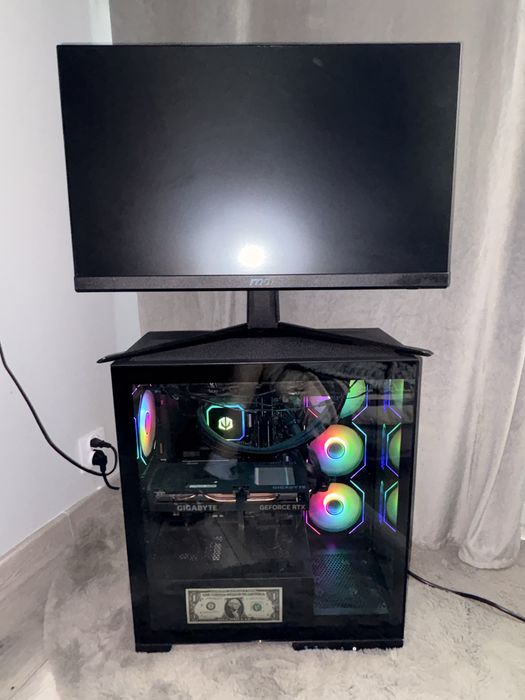 Komputer Gamingowy RTX 4060 + i5 14600kf + 32gb + 1tb ssd + Monitor MSI 165hz 24cale