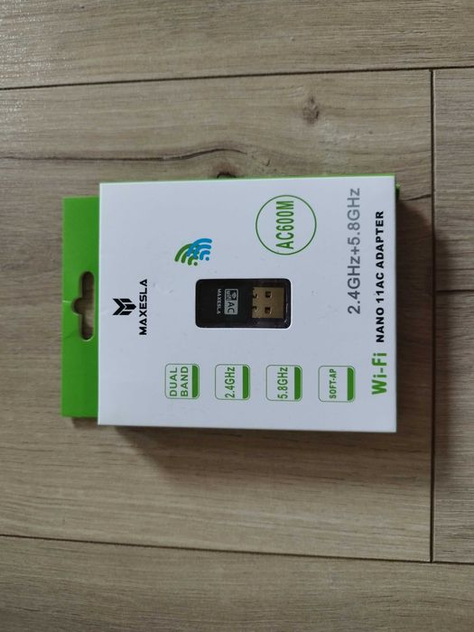 Karta Sieciowa WIFI WI-FI USB AC 600MBPS 2GHz + 5G