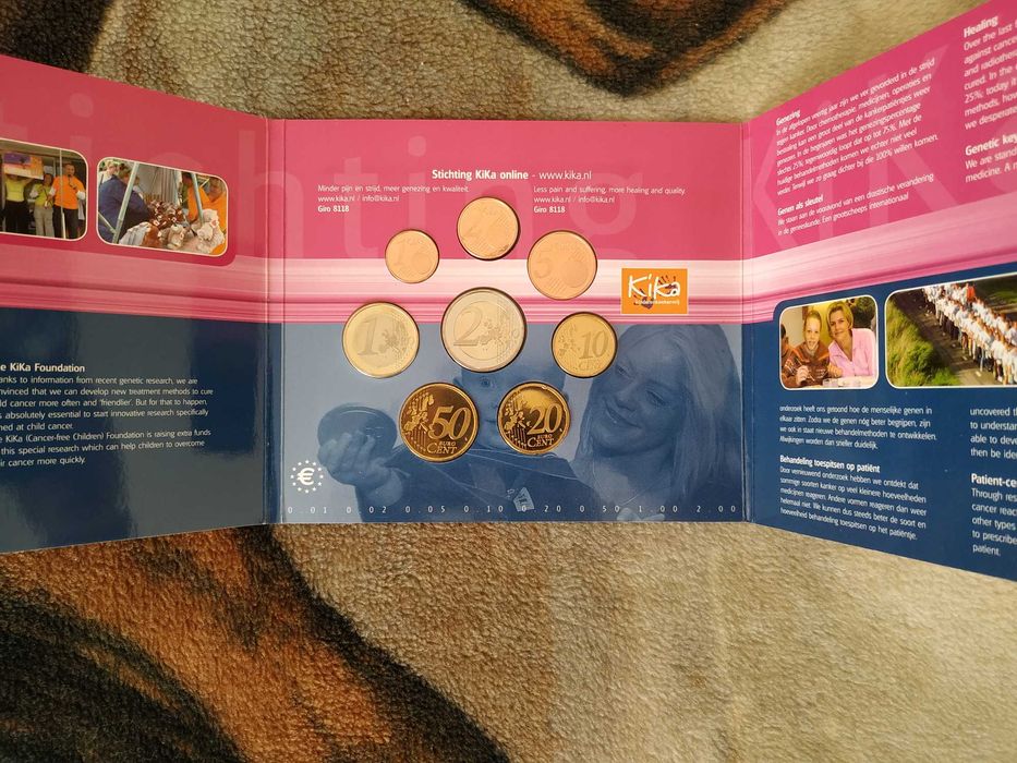 Holanda - série de moedas de euro de 2006