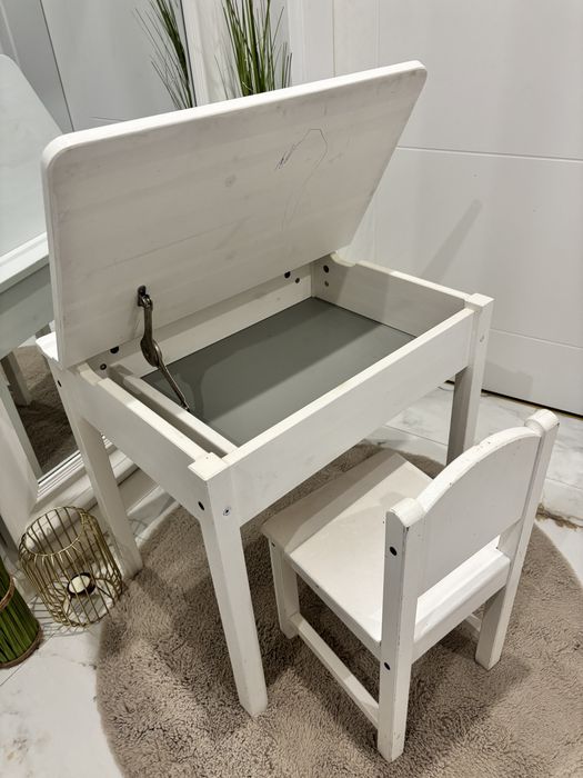 SUNDVIK biurko dla dziecka krzesło IKEA