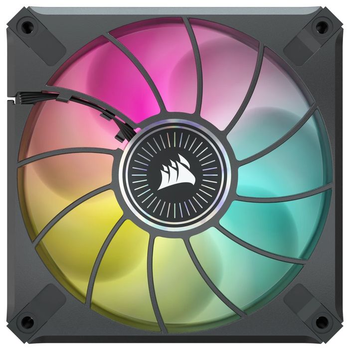 Wentylator 120Mm Corsair Ml120 Rgb Elite Black Pwm