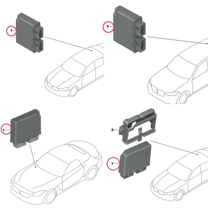 USS/PDC Low/High модуль парктроніків BMW G20/G22/G26/G42/G29/G05/G06/G07/G15/G16/F90/G30/G11/G12/F44/G01/G02 Г20 Г05 Г01 блок парковки камер ассистент